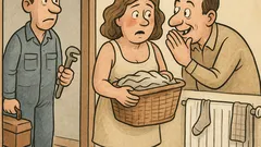 Banc: Fă, Marie, vine instalatorul...