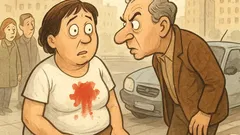 Banc: „Ce-s astea, nemernicule? Pete de ruj?”