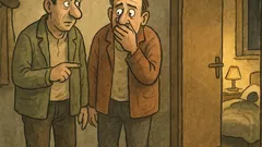 Banc: Doi bețivi intră în casă...