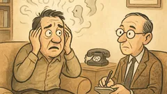 Banc: Bulă la psihiatru: aud voci